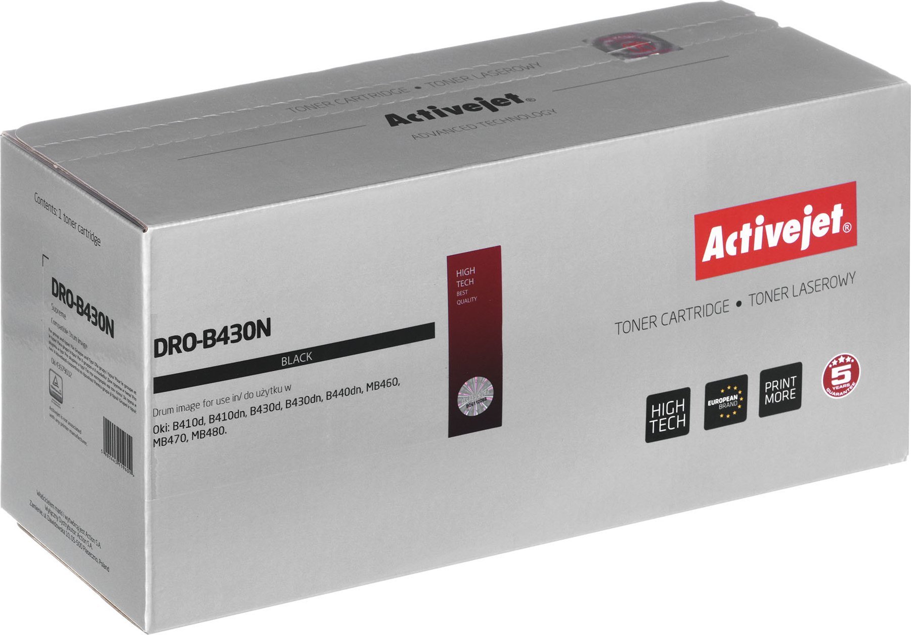 Activejet DRO-B430N drum (replacement OKI 43979002