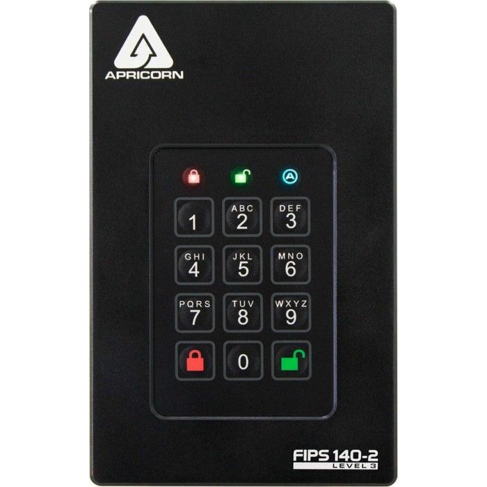 Zewnętrzny HDD Apricorn Aegis Fortress L3