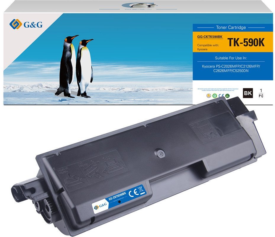 Toner G&G kompatybilny toner z Kyocera