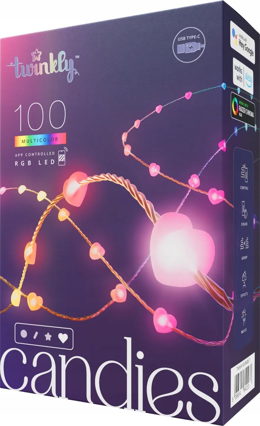 Twinkly Candies LED Christmas tree lights