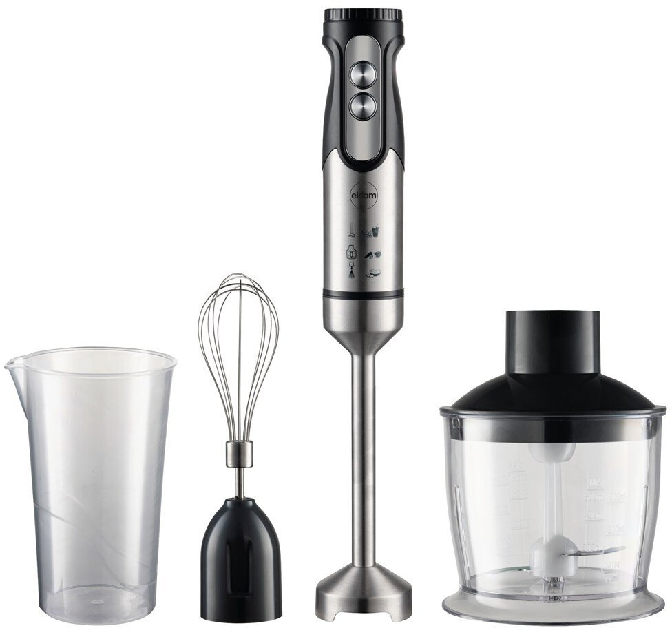 Blender Eldom Wielofunkcyjny VEXI 800W czarno-srebrny