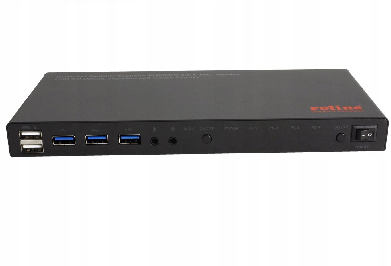 Roline KVM , HDMI 4K, USB, 1