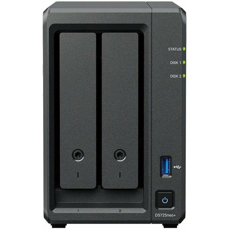 Synology Server NAS DS725neo+ 2x0HDD 2