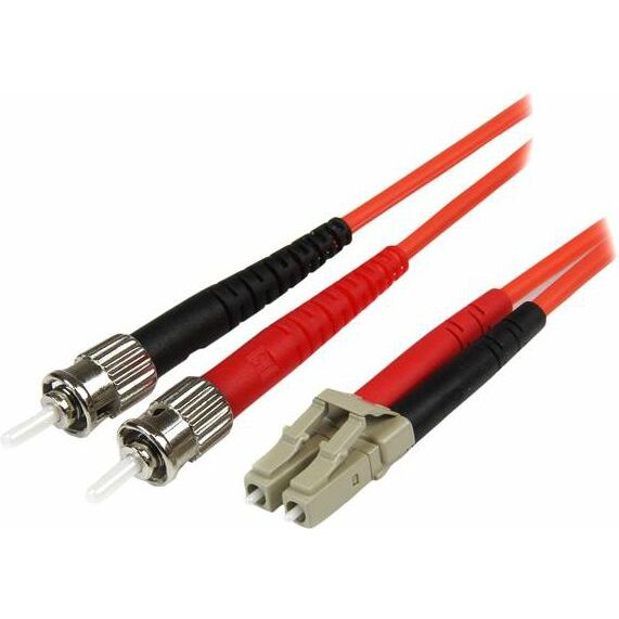 StarTech Patchcord światłowodowy, LC-ST, 50/125, 1m