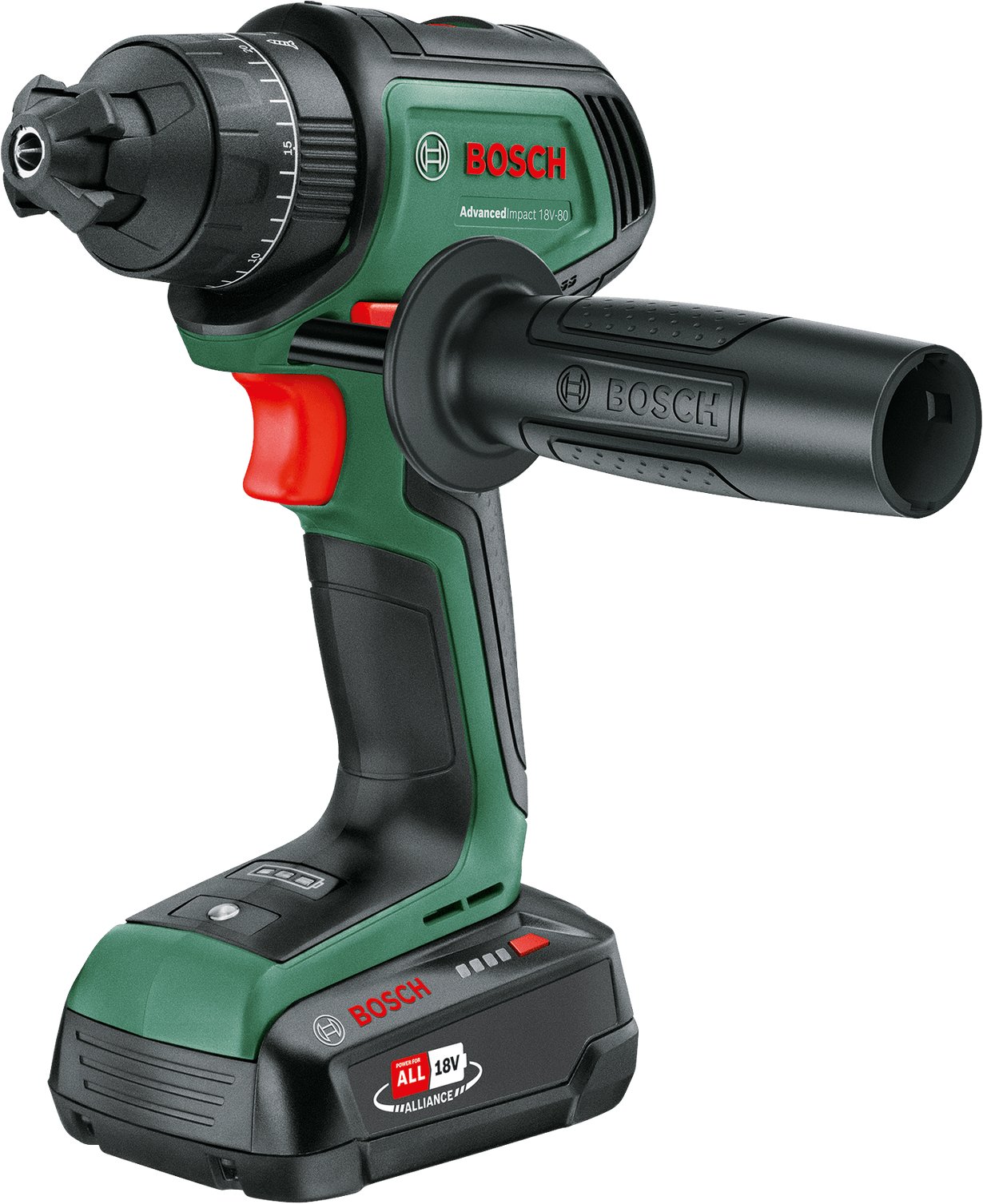 Bosch Powertools Akku-Schlagbohrschrauber AdvancedImpact 18V-80 QuickSnap