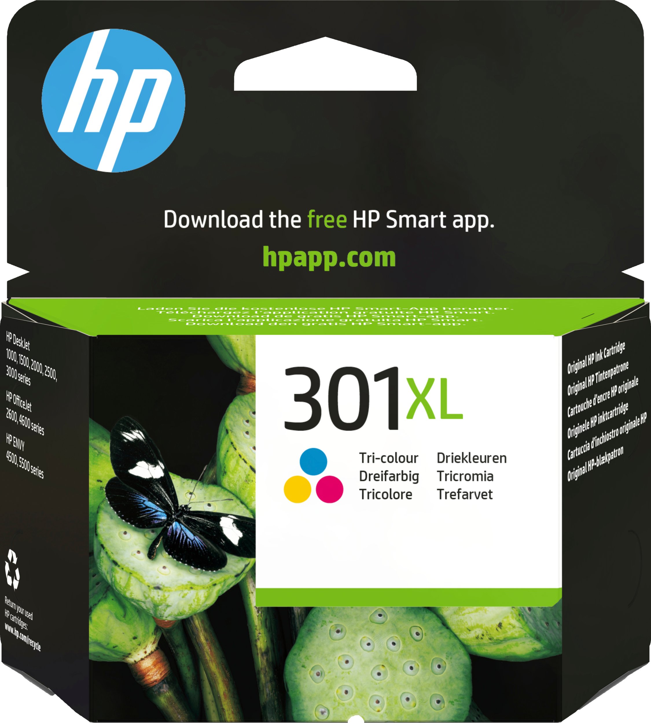 Tusz HP 301XL High Yield Tri-Color