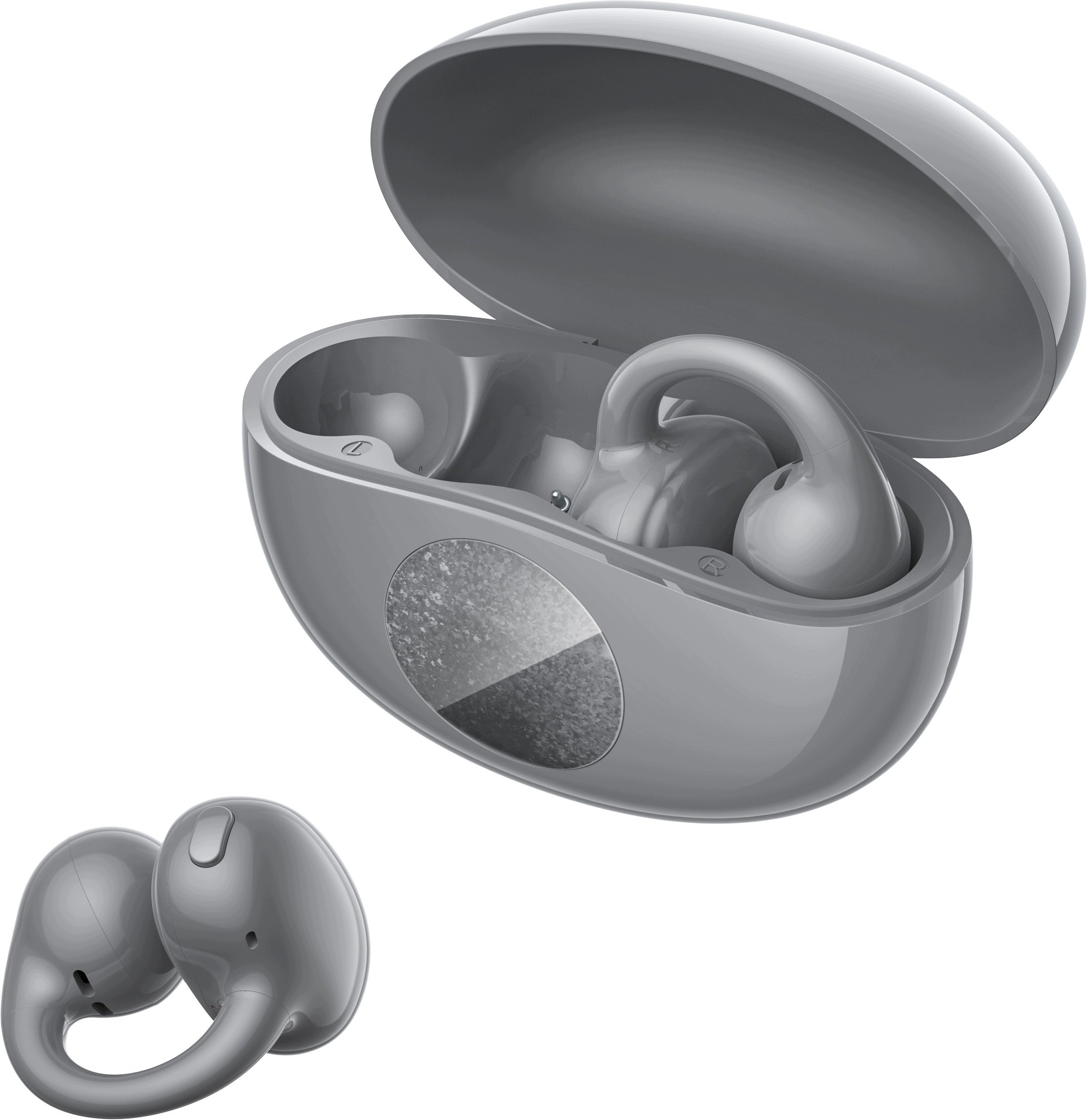 Wireless earphones QCY Crossky C50i (grey)