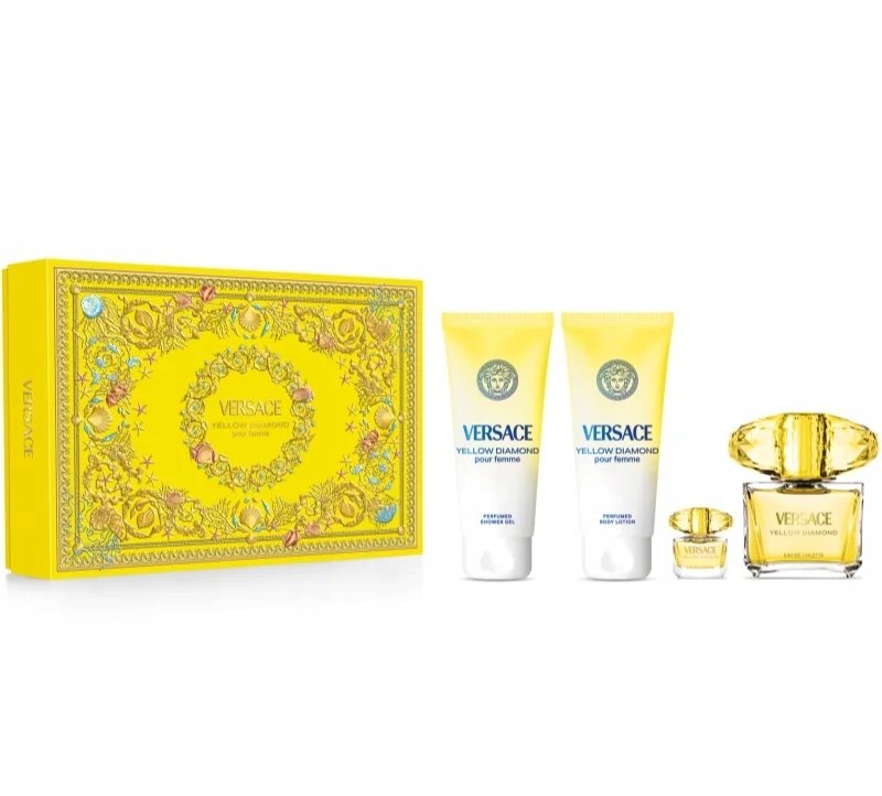 SET VERSACE Yellow Diamond EDT spray
