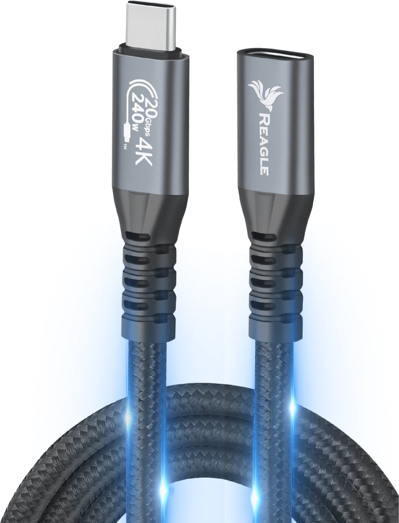 Reagle PRZEDŁUŻACZ USB C 5M 3