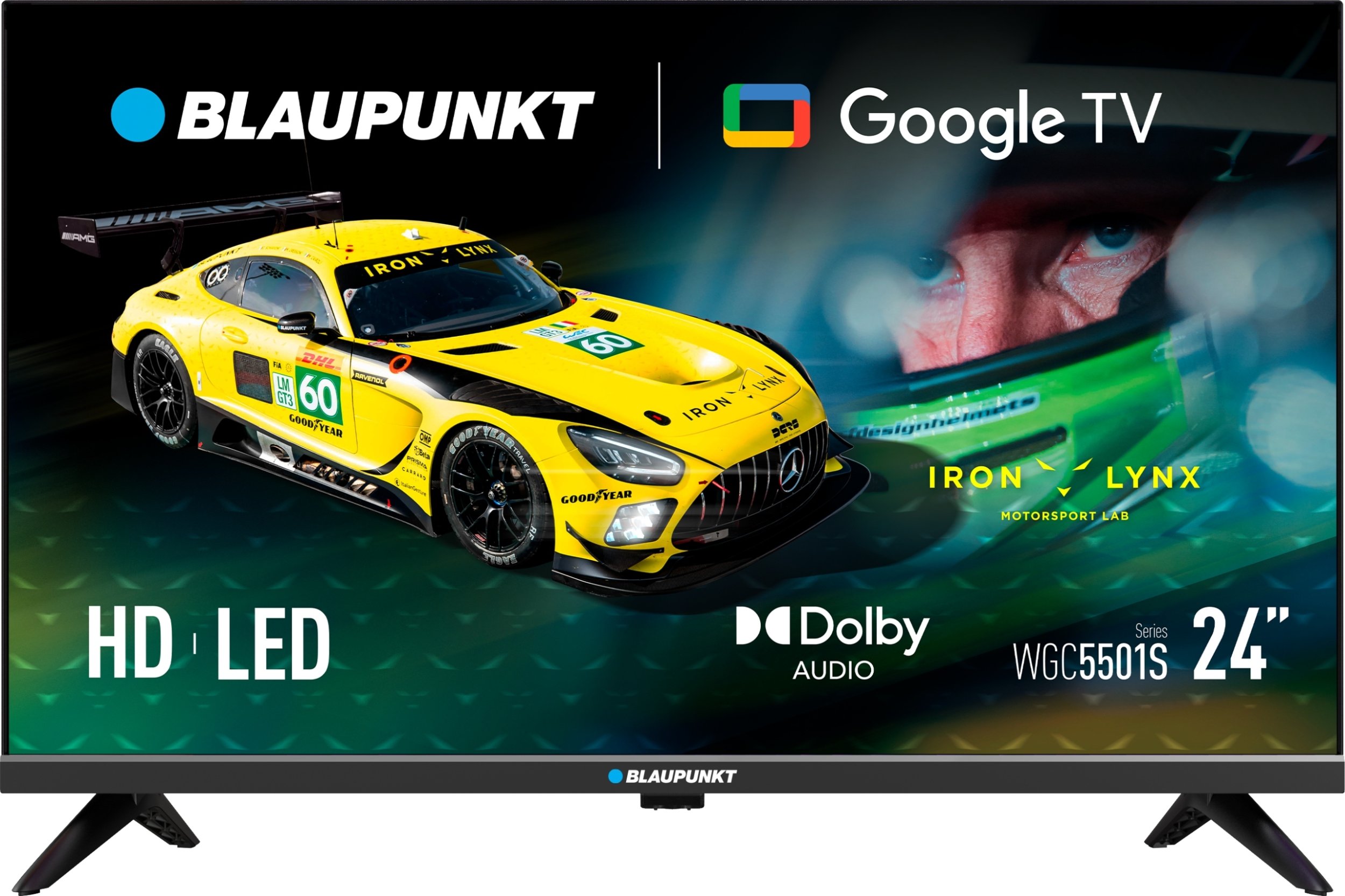 Blaupunkt 24WGC5501S 24" HD TV, Blue