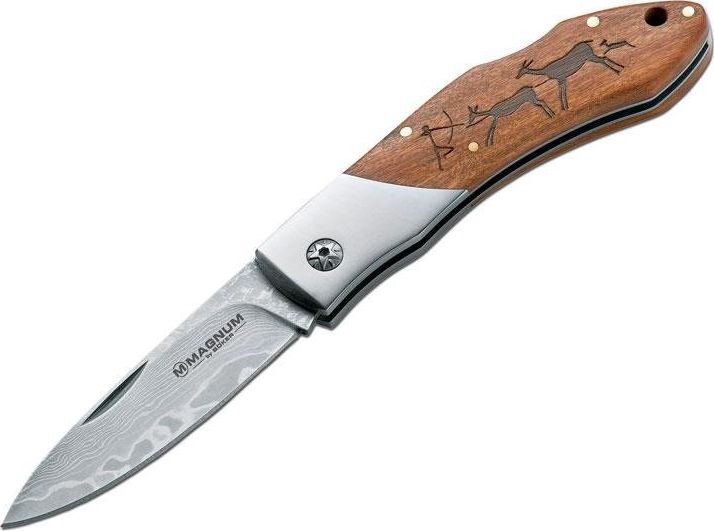 Magnum Magnum Caveman Damascus Universal Knife
