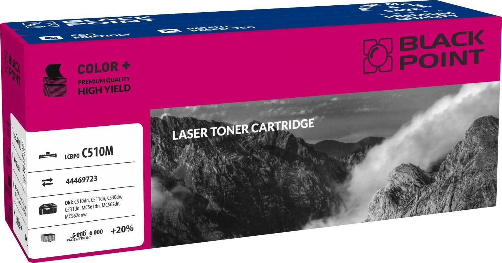 Toner Black Point LCBPOC510M Magenta Zamiennik
