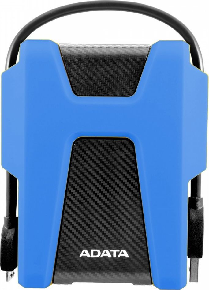 Zewnętrzny HDD ADATA HD680 1TB Black-niebieski