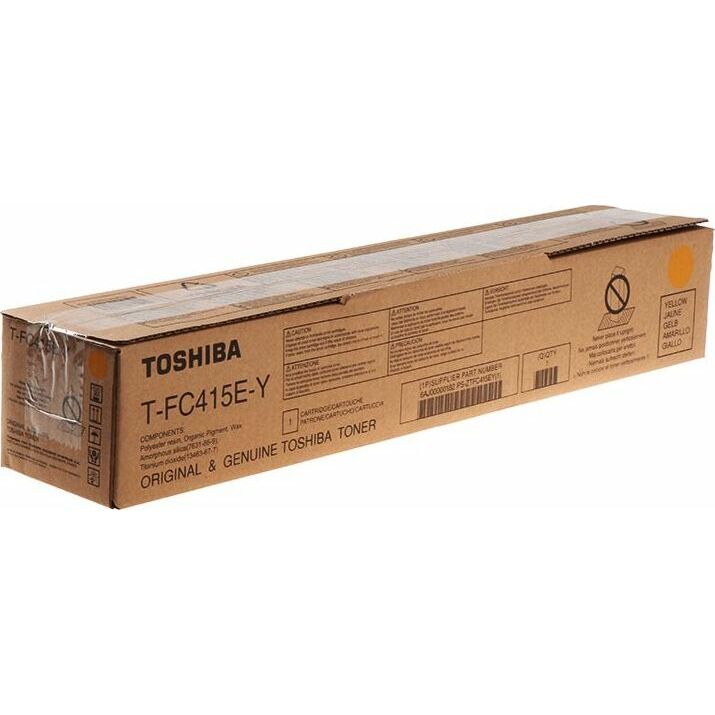 Toner Toshiba T-FC415E Yellow Oryginał  (6AJ00000182)