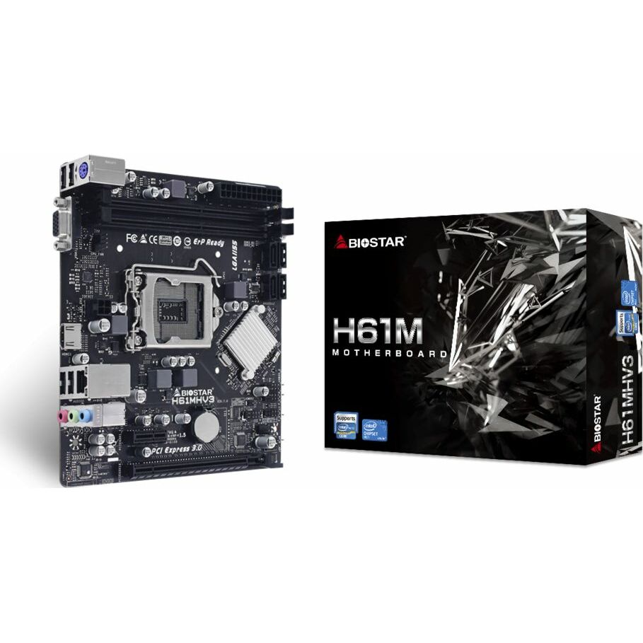 Biostar H61MHV3 motherboard Intel® H61 LGA