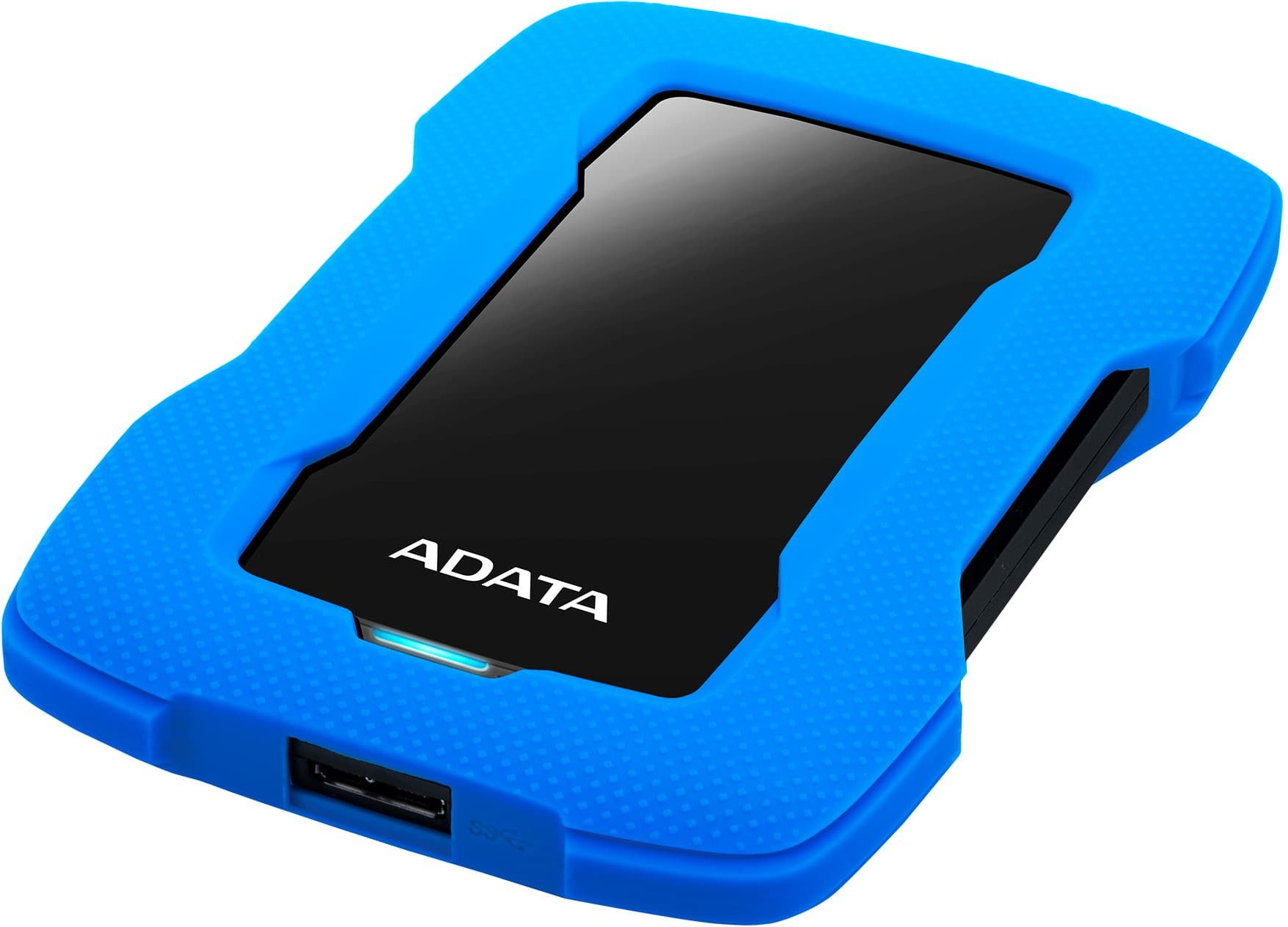 Zewnętrzny HDD ADATA HD330 2TB Black-niebieski