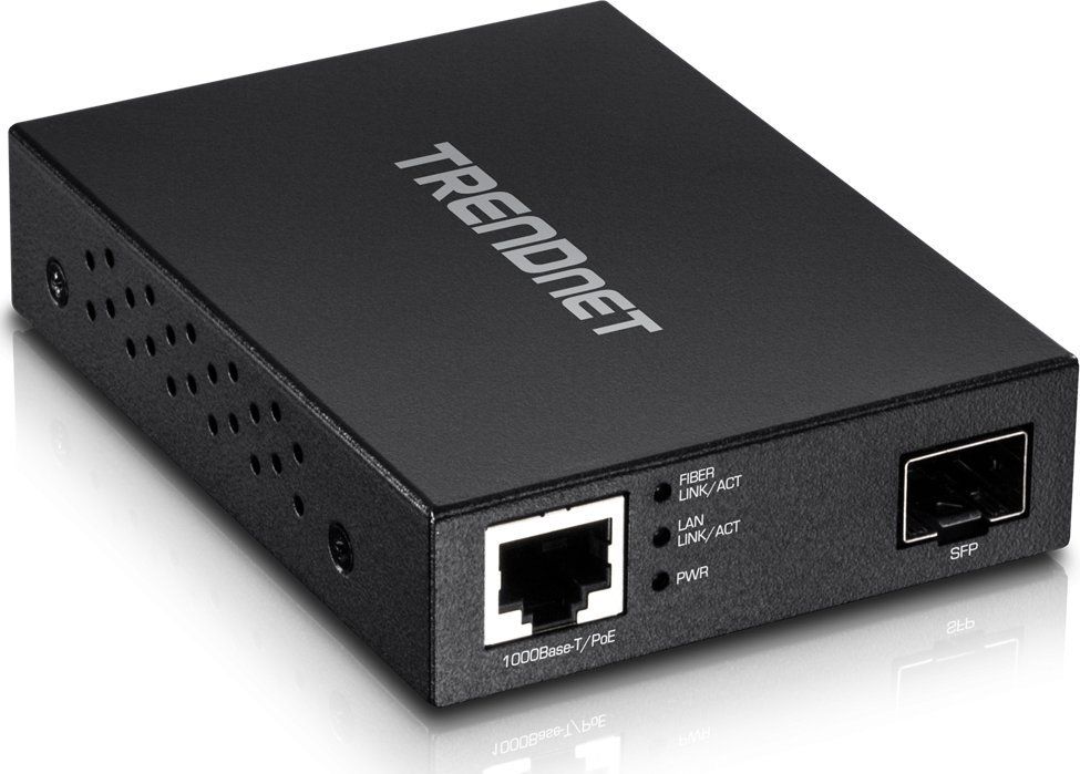 TRENDnet PoE TFC-PGSFP Media Converter SFP