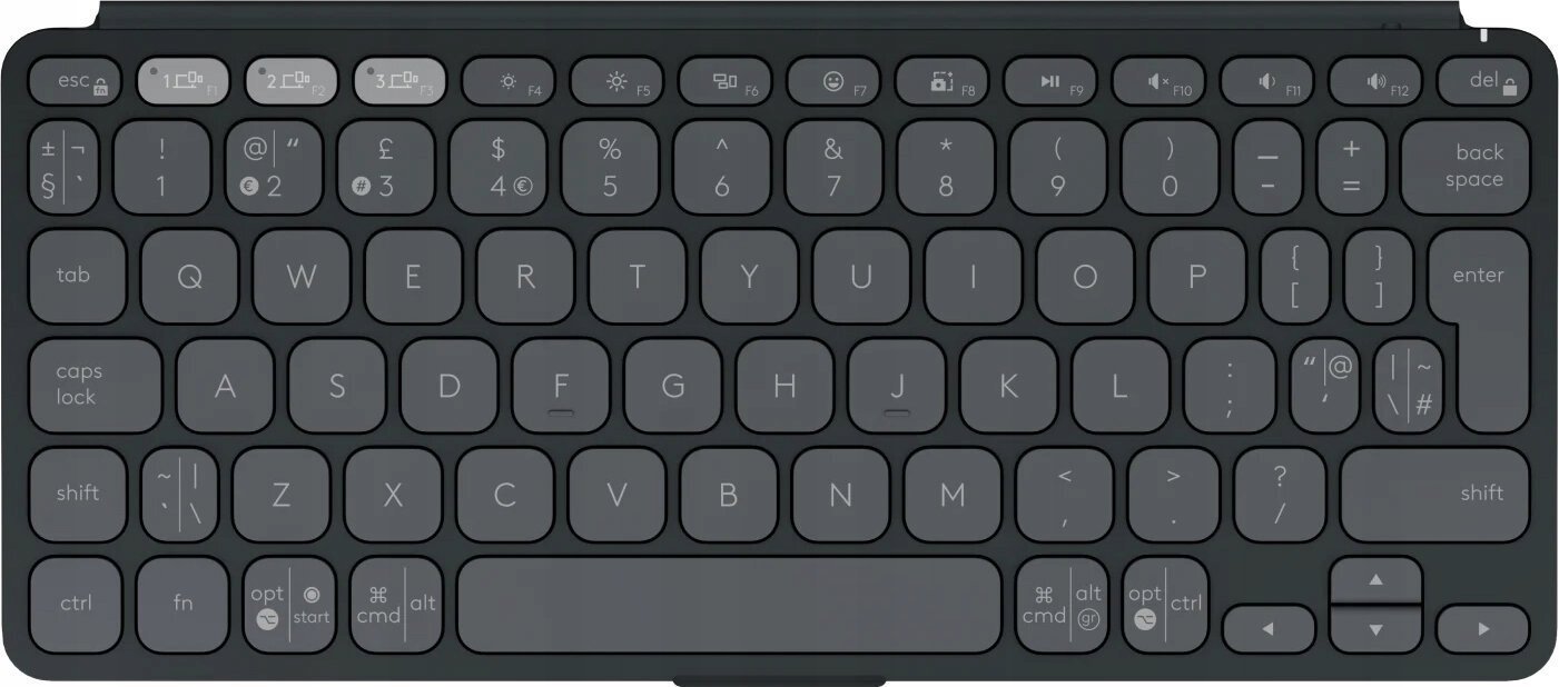 Logitech Keys To Go 2 Graphite
