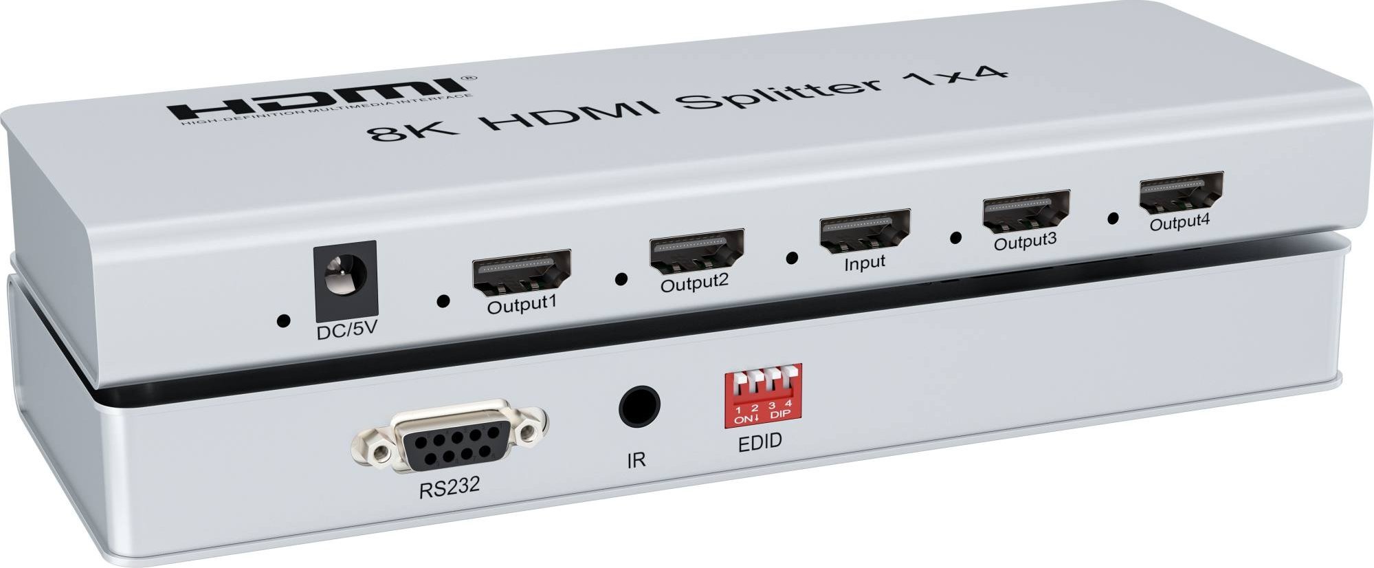 PremiumCord HDMI 2.1 splitter 1-4