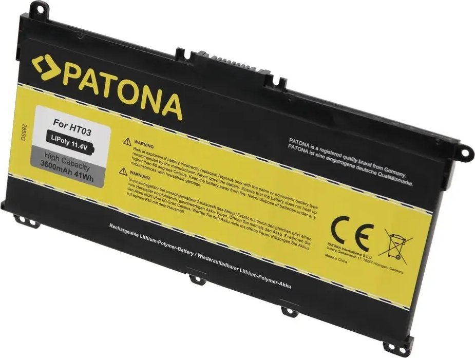 PATONA -  HP Pavilion 14/15 3600mAh