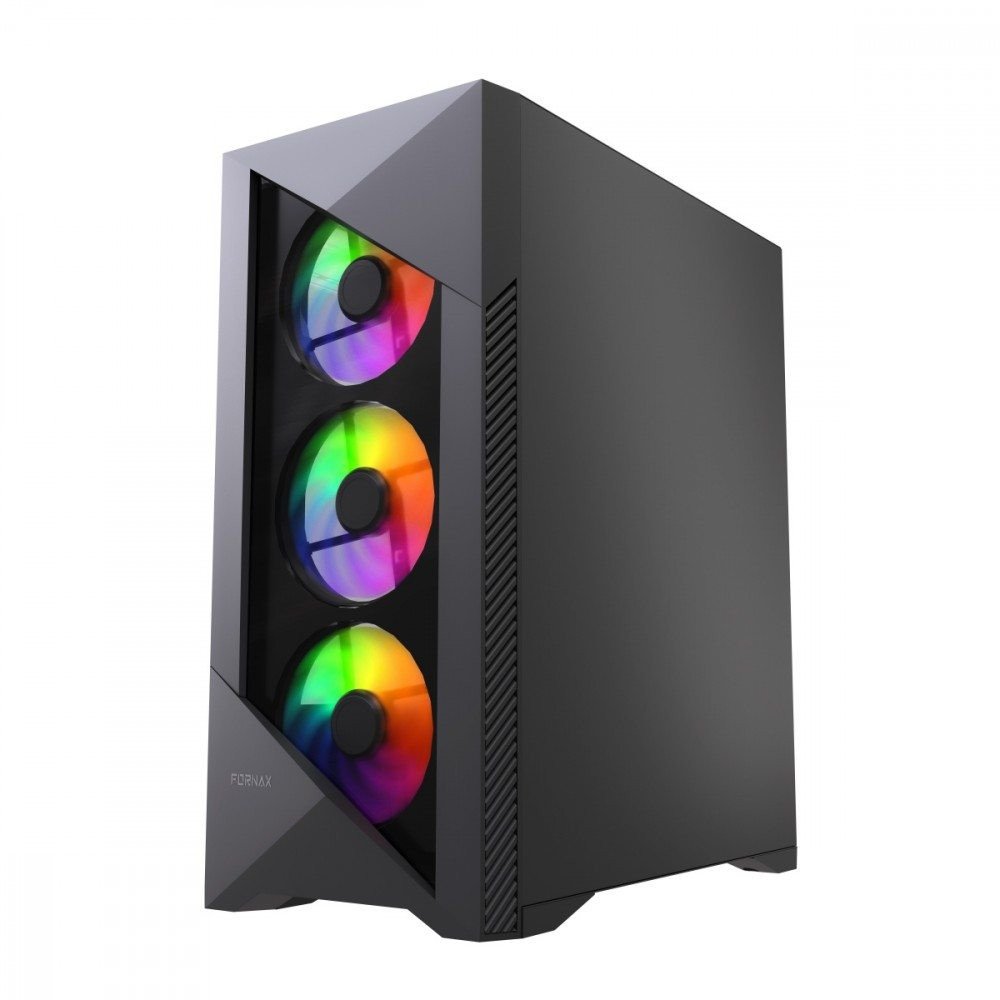 Gembird Fornax 900 PC Case, Black