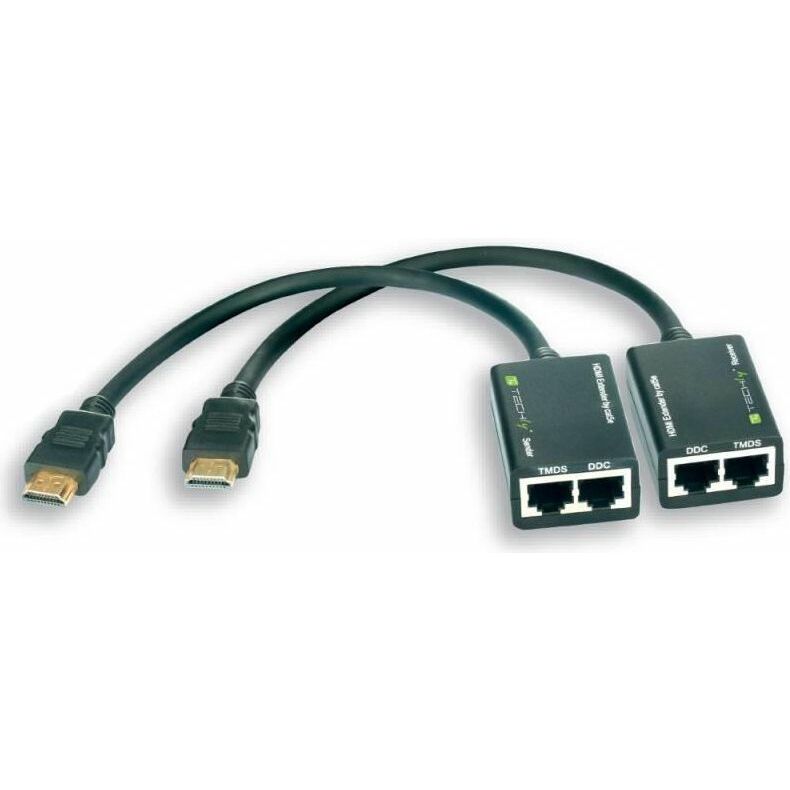 Techly 301153 Extender HDMI po skrętce