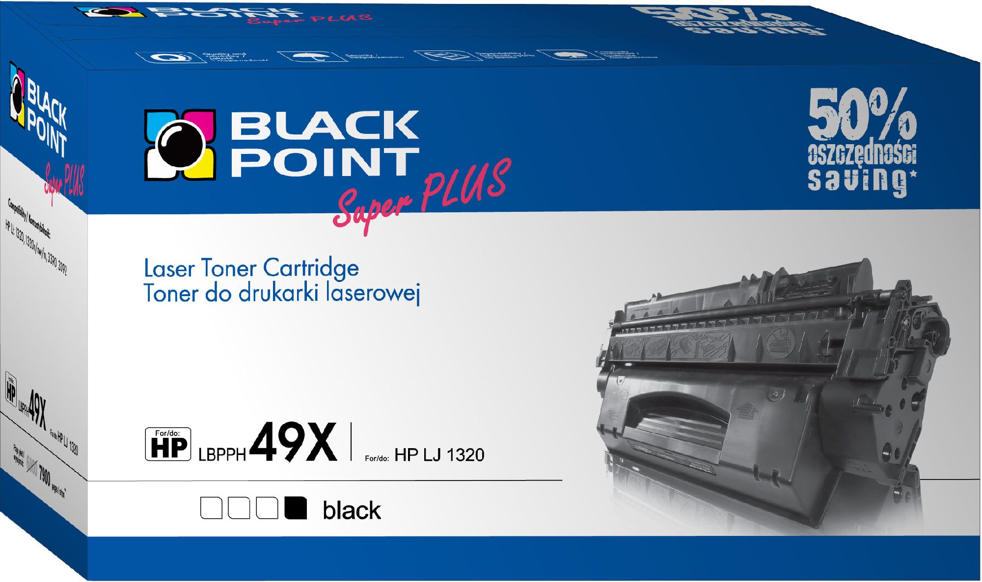 Toner Black Point LBPPH49X Black Zamiennik
