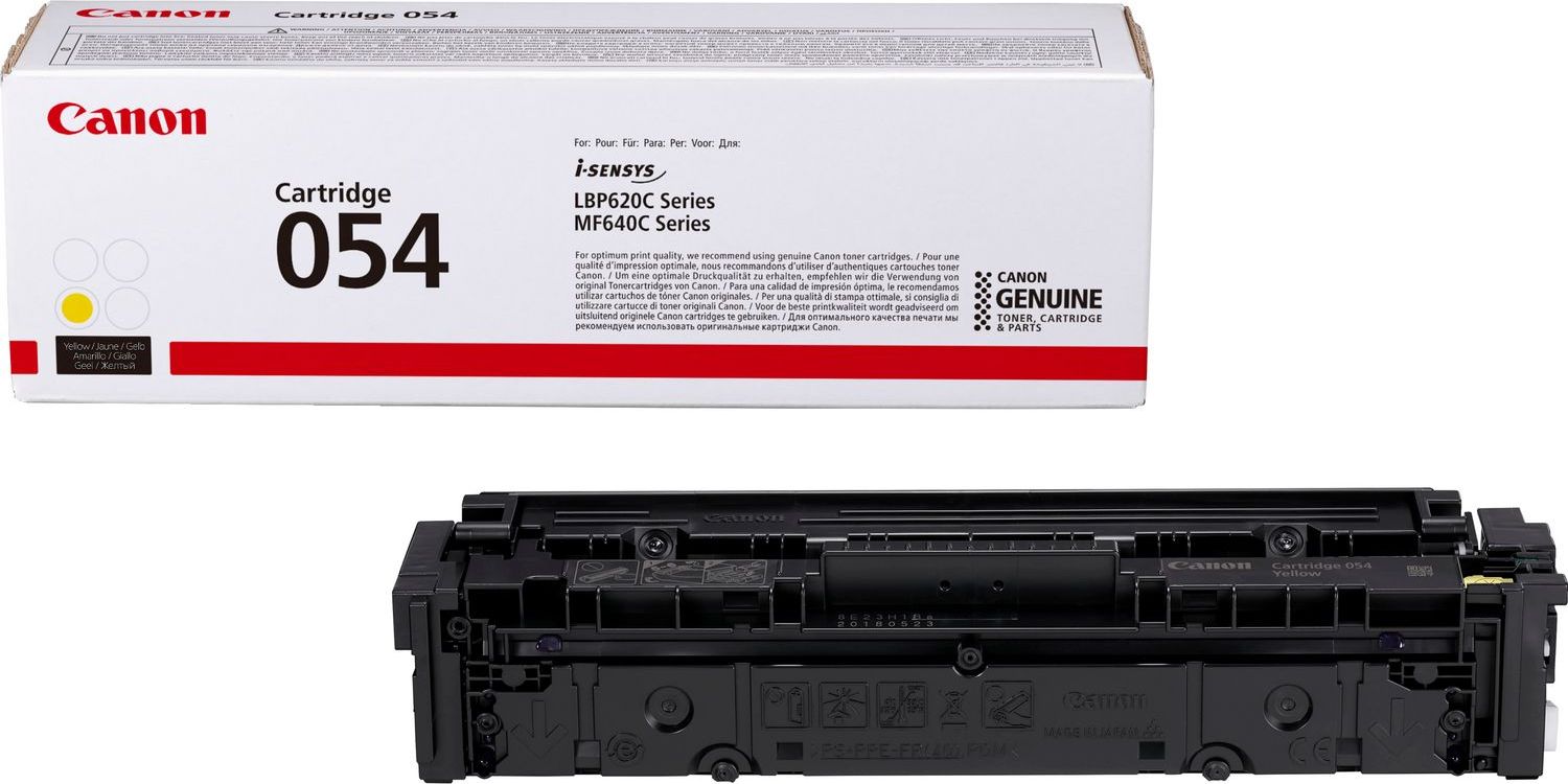 Toner Canon CRG-054 Yellow Original (3021C002)