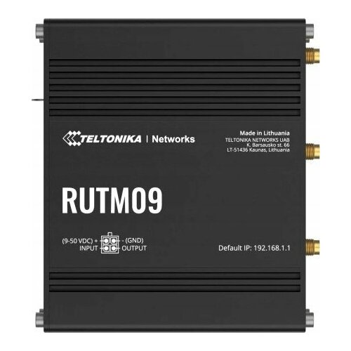 TELTONIKA RUTM09 router LTE(Cat 6), 4xGbE
