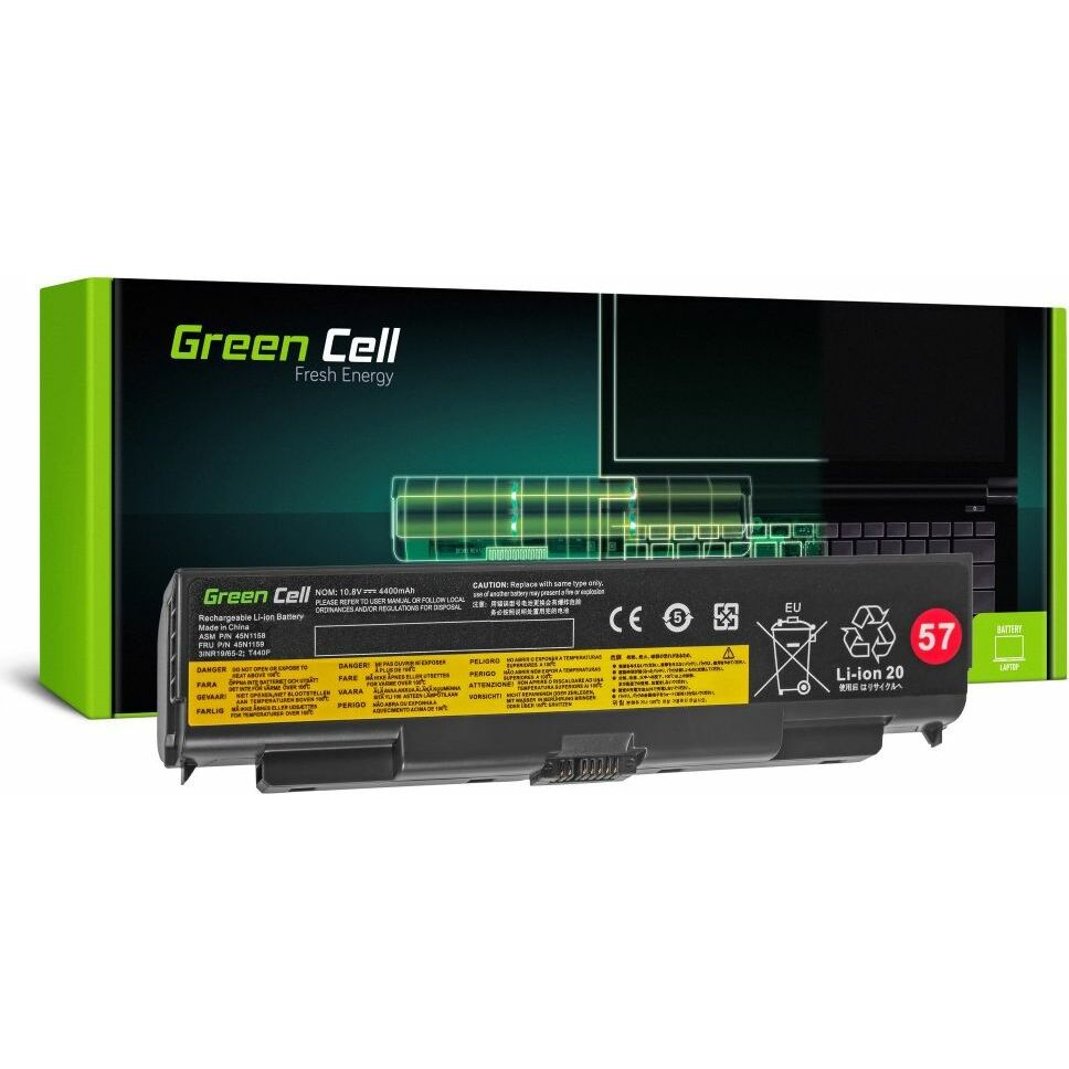 Green Cell for Lenovo ThinkPad T440P