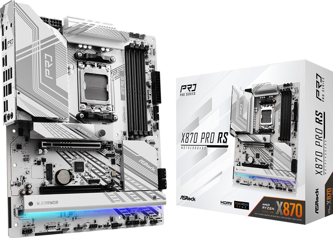 ASRock Motherboard X870 PRO RS AM5
