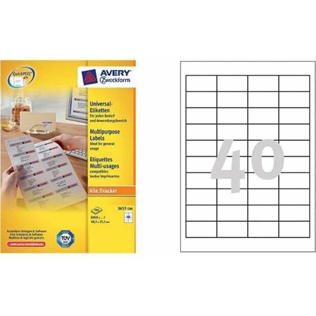 Avery Zweckform ETYK.ZF 3657 48