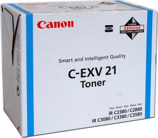 Toner Canon C-EXV21 Cyan Oryginał (CF0453B002)