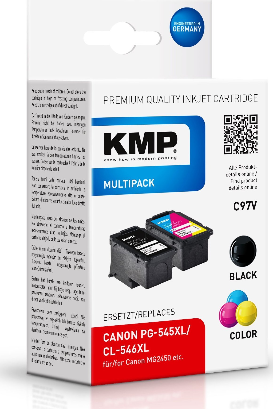 Tusz KMP KMP C97V Multipack BK/Color