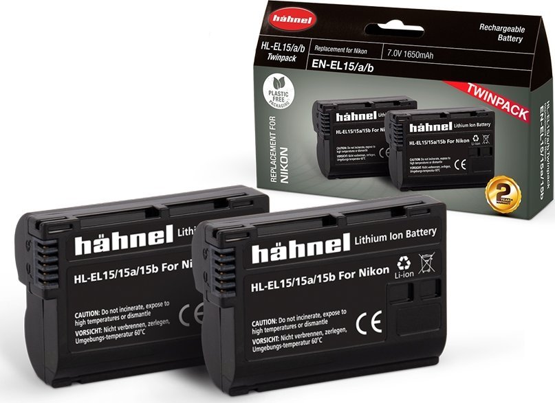 Akumulator Hahnel Hähnel Battery Nikon HL-EL15HP