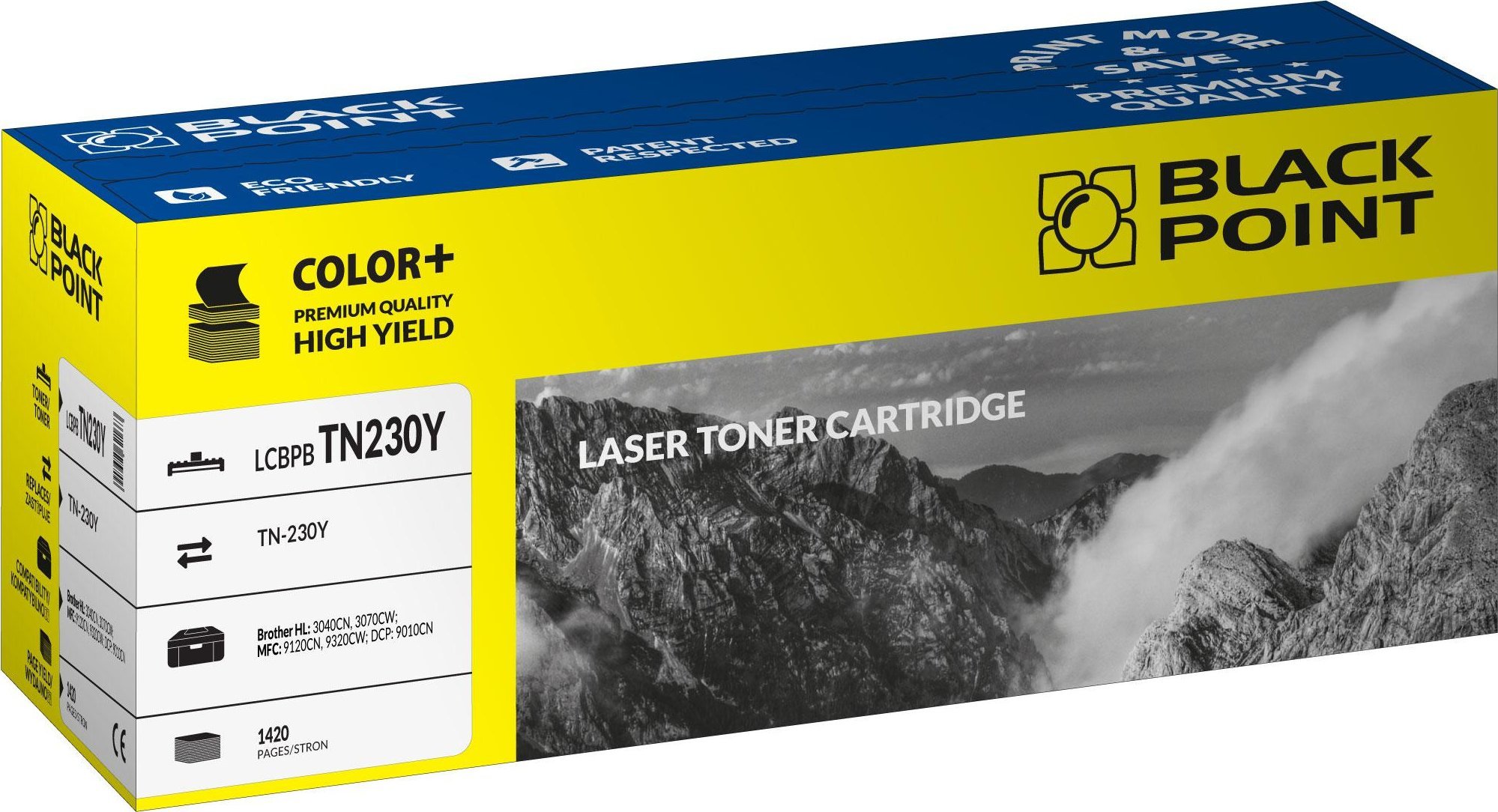 Toner Black Point LCBPBTN230Y Yellow Zamiennik