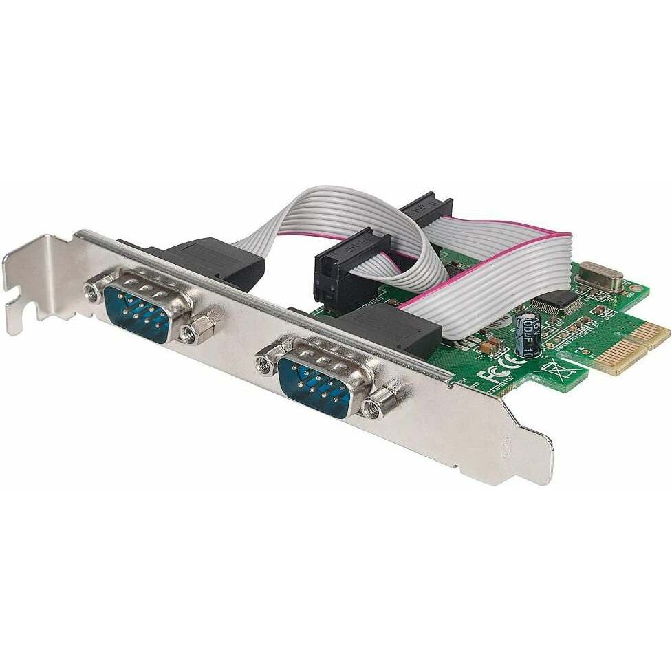Manhattan PCI-Express Portu Szeregowego 2x RS232/COM