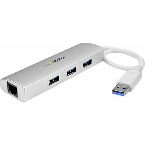 StarTech 1x RJ-45 + 3x USB-A