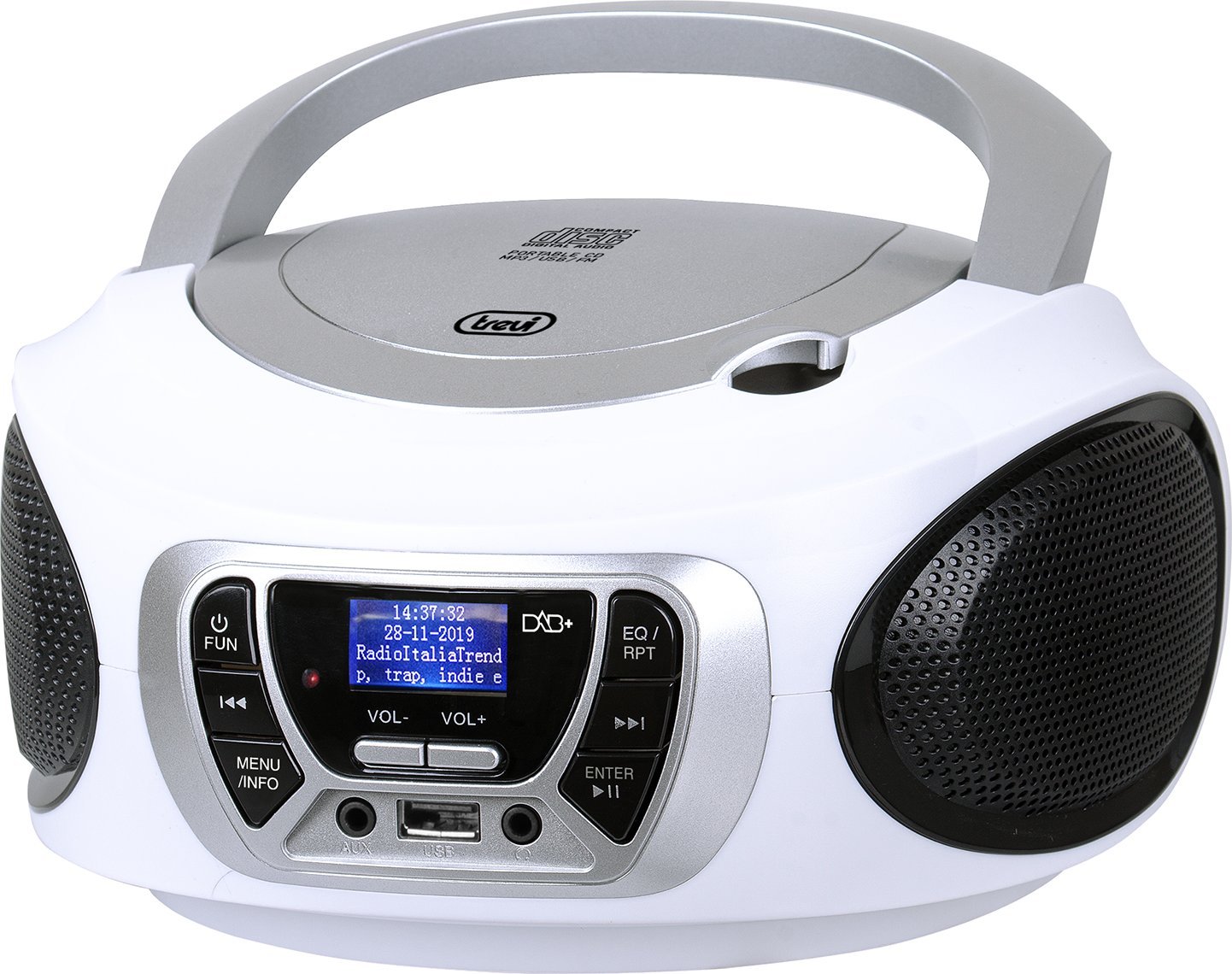 Radioodtwarzacz Trevi CMP51001 biały | 8011000025582