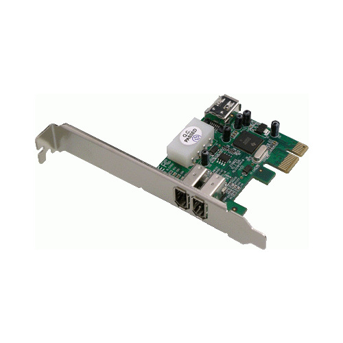 Dawicontrol PCIe x1 - 3x FireWire