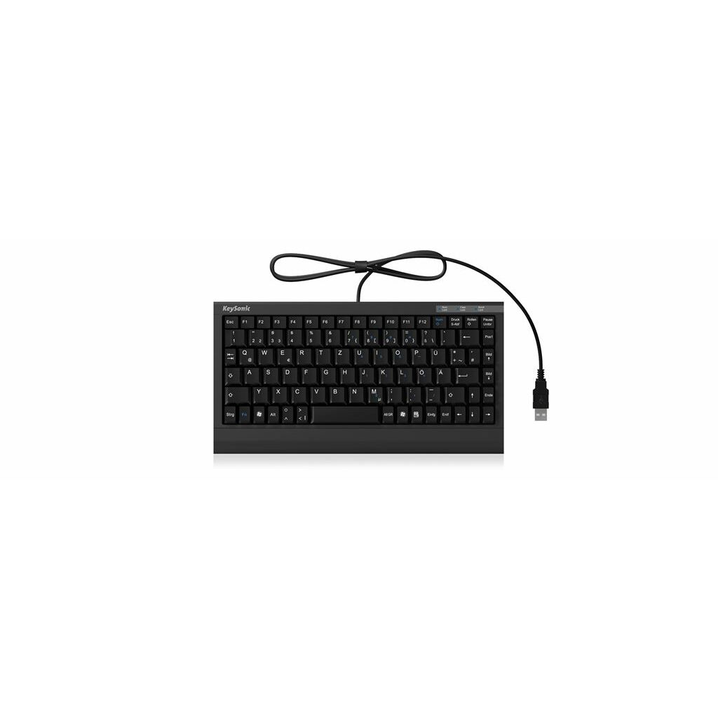 KEYSONIC Keyboard ACK-595C+ (US) PS/2+USB, US