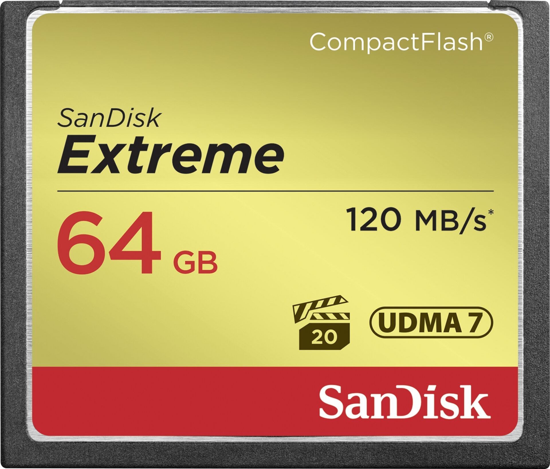 SanDisk CF 64GB SDCFXSB-064G-G46 - |
