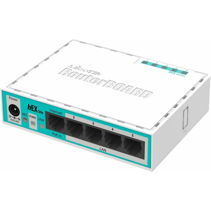 MikroTik hEX lite (RB750R2) | RB750R2