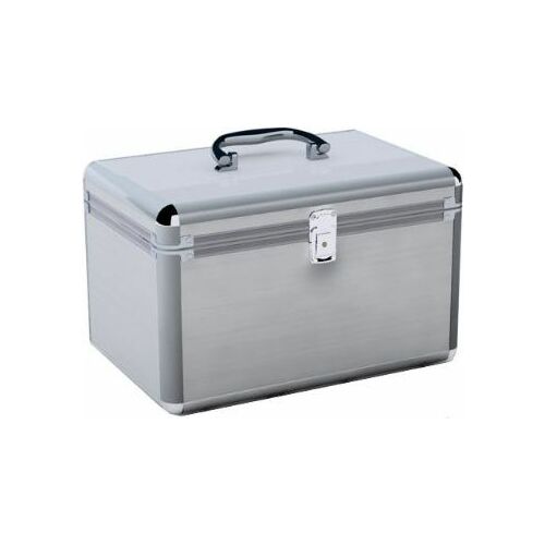 MediaRange Kufer na 200 płyt Silver
