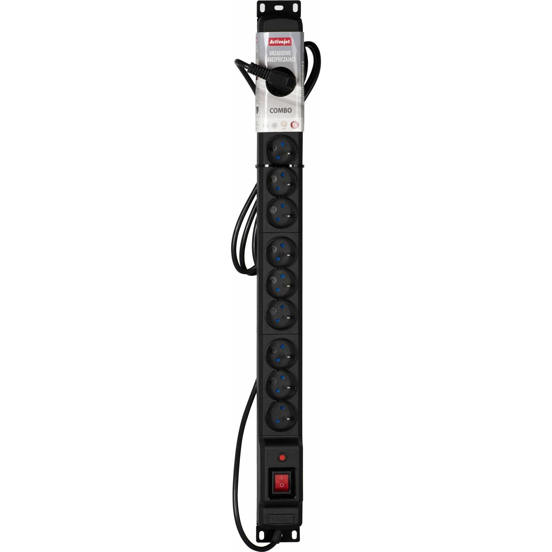 Activejet COMBO 12 socket power strip
