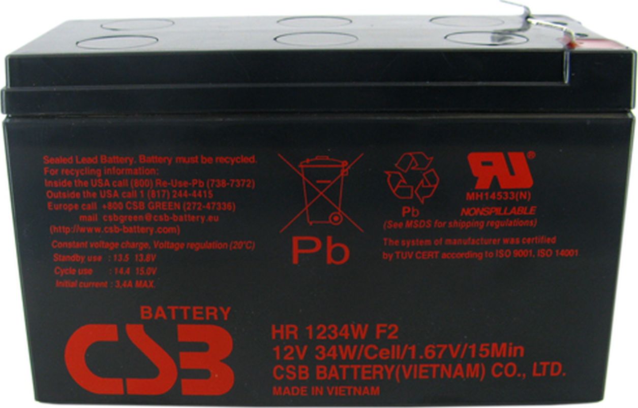 Fideltronik Akumulator HR 1234WF2 12V/9Ah |
