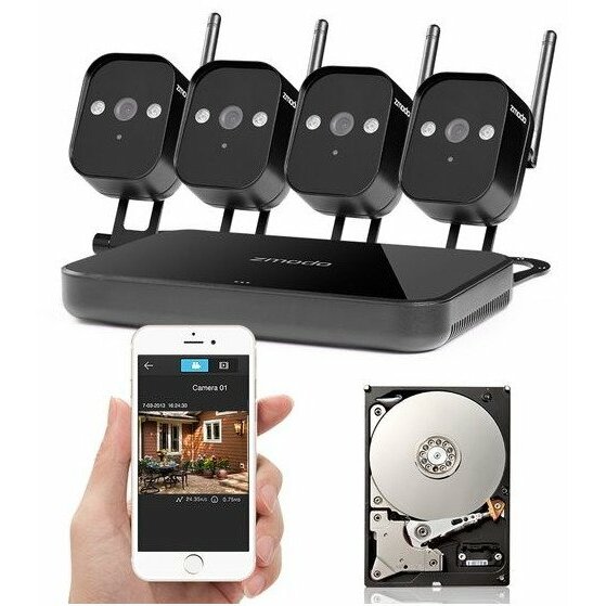 Kamera IP Zmodo ZMODO 720P Wifi