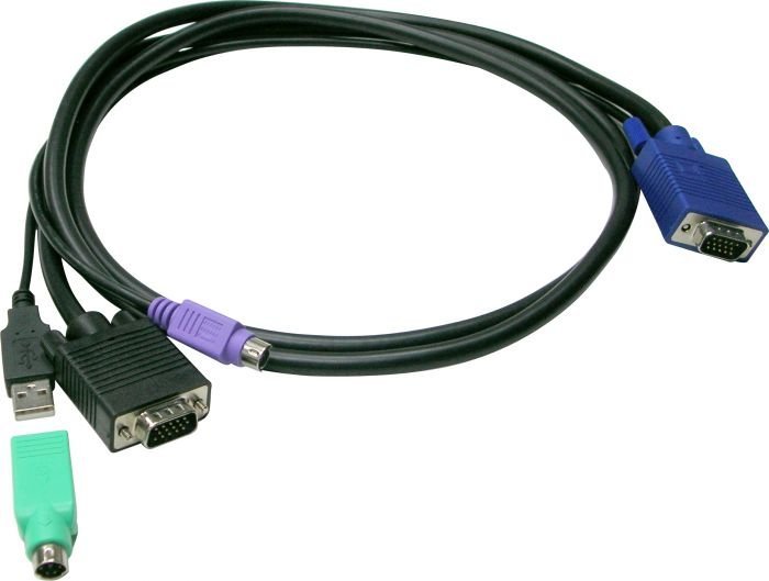 LevelOne LevelOne KVM Kabel ACC-3203 USB+PS/2