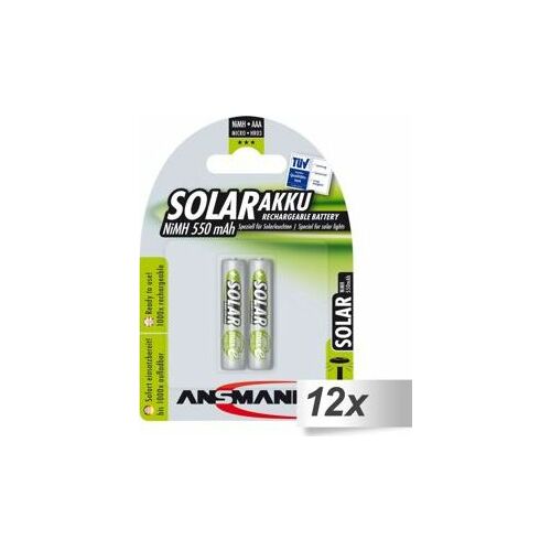 Ansmann Akumulator Solar AAA / R03