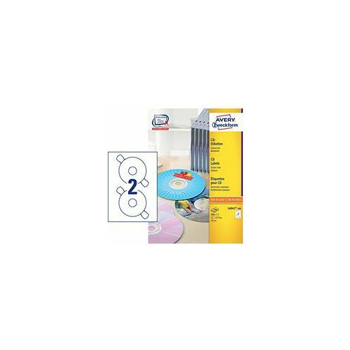 Avery Zweckform Etykiety na CD 117mm